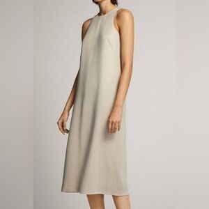 Massimo Dutti Beige Sleeveless Top